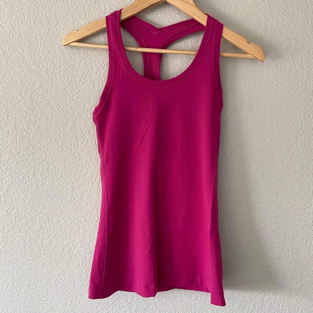 Lululemon Cool Racerback II Tank Raspberry